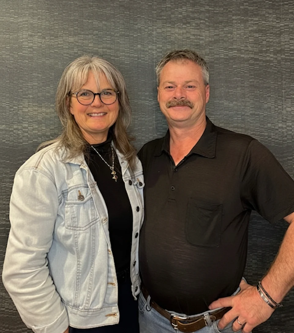 Gary and Sue Dyer together